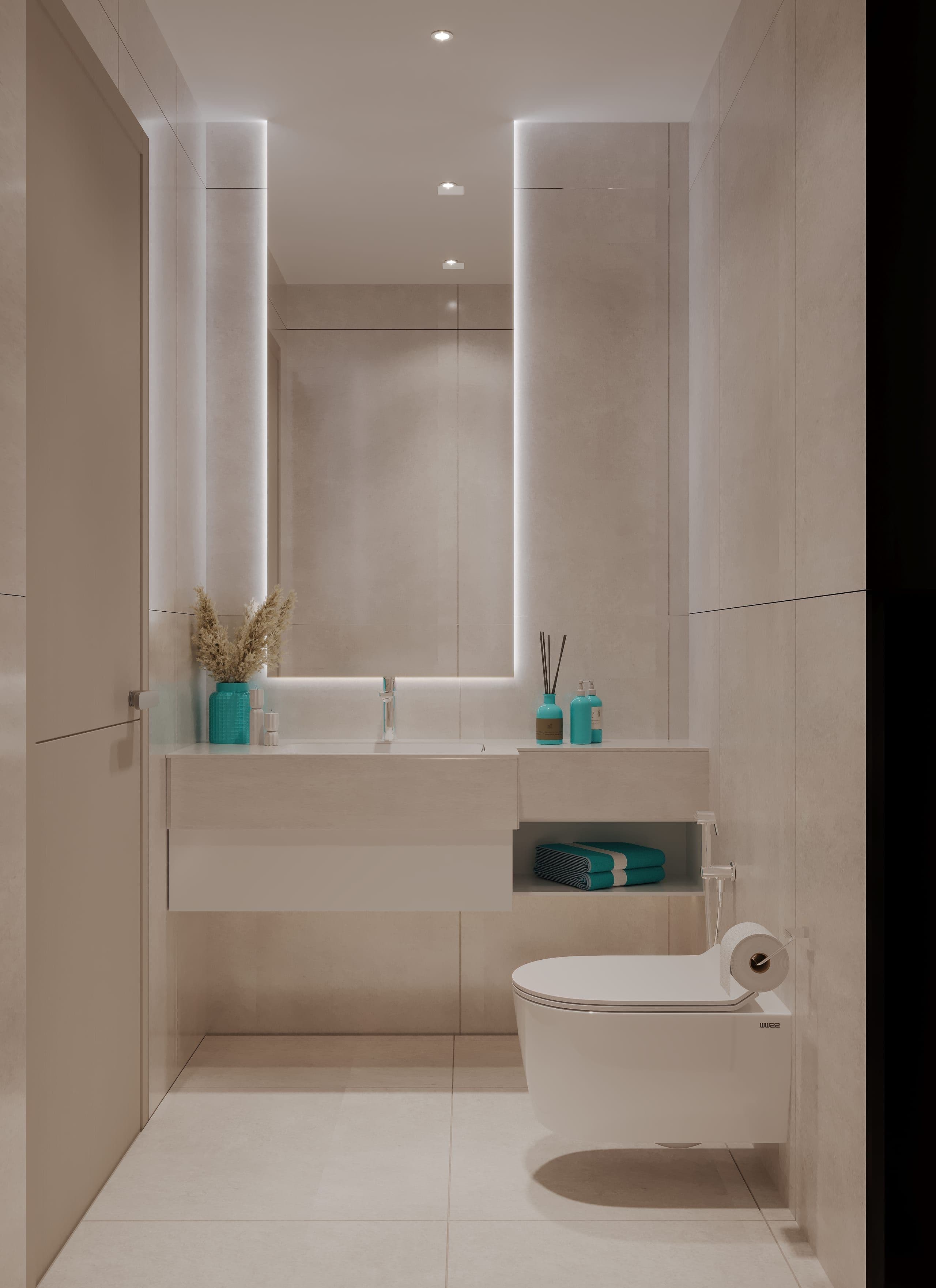 3 Bedrooms interior